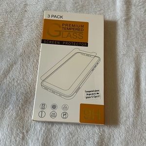 iPhone 12/12 pro tempered glass screen protector